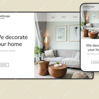 Responsive interior design website.