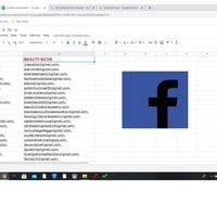 bulk email collection from facebook