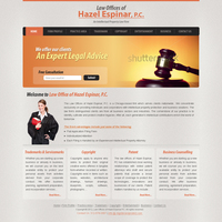 Law Firm Website for Hazel Espinar