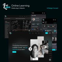 Learn To Earn Web & App UI