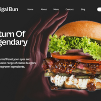 The Prodigal Bun Landing Page