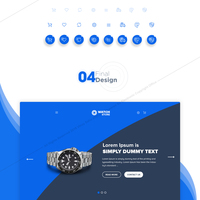 Web Design for Wrist Watch