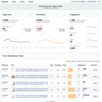 Facebook Management Insight