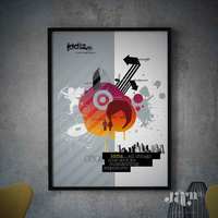 Corporate expo poster design