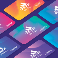 Adidas Bushehr Gift Cards design - 2