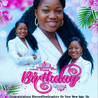 A birthday flyer 