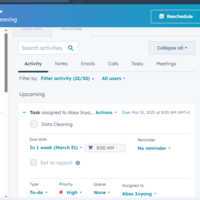 CRM Experience | HubSpot Dashboard & Lead Tracking