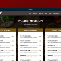 Layout for WordPress Theme - MANJARÊ