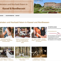 Multisite network wedding services portal for 33 cities