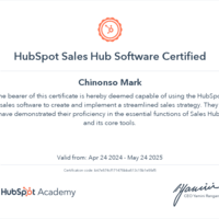 HubSpot Certification