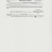 Career Service Subprofessional Eligibility