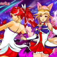 Anime Themed League of Legends (Star Guardian)