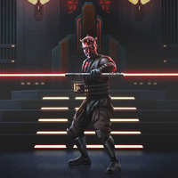 Darth Maul illustration for Z-Man Games