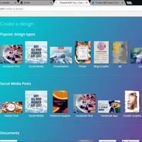 Create design in canva