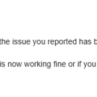 Following up to confirm customer's satisfaction