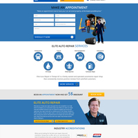 Auto Repair Web Design