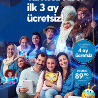 Keyvisual and main photography for Turkcell Fiber