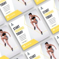 Social media post design