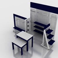 Boys Wear Dept Mall Fixtures