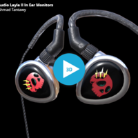 JH Audio Layla II In Ear Monitors https://skfb.ly/6JHCu