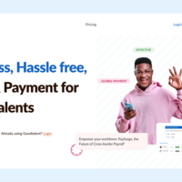 Paysurge landing page and web app 