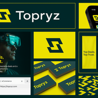 Brand Identity "Topryz" Recent Project. 1