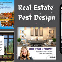 Social Media Post Design for Real Estate Agent