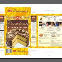 Packaging Design: Maya Decadence Cake