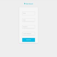 New user registration
