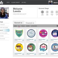 Credly Learning Badges