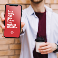 „Smoothie King“ Mobile App UI/UX Design
