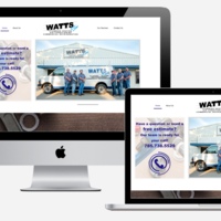 WordPress Development - wattsandsonplumbing