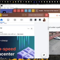 A floating card browser build with electron
