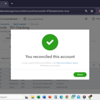 QuickBooks Online Bank Reconciliation 