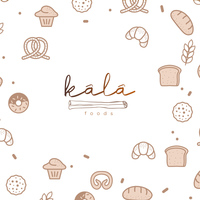 Logo for Kala Foods.  Done with Adobe Illustrator 
