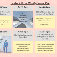 FB Group Content creation