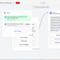 Automation setup for comments