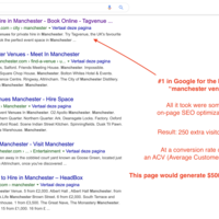 #1 in Google with simple on-page SEO strategies