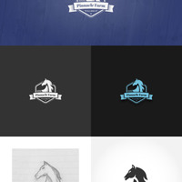 Pinacle Farm Logo Design