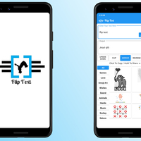 Flip Text Android Mobile Application