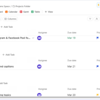 Task & Workflow Management in ClickUp