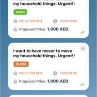 service listing app