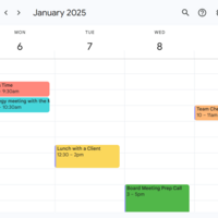 Calendar Management