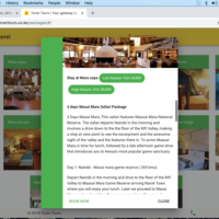 Toran travel booking website made with Vue.js