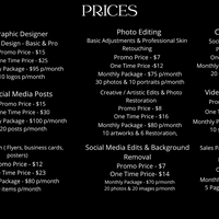 Prices