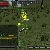 Hunting monsters in Planet Of Luck