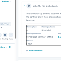 HubSpot 1(task creation & management)
