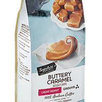 Food Package Illustration "Buttery Caramel Coffee"