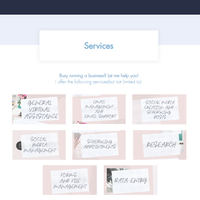 Services I offer