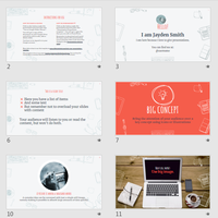 self-made PPT Template 1